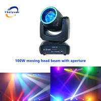 100W LED RGBW 4 en 1 tête mobile faisceau lumineux DMX contrôle adapté pour Bar DJ Disco fête discothèque mariage scène lumière