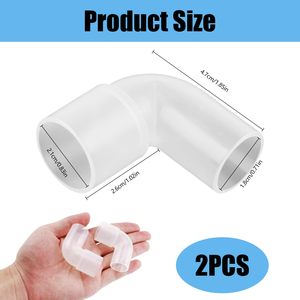 Connecteur universel pour tuyau CPAP, adaptateur coudé pour tube CPAP, compatible Res Med, Res Pironics, Res Vent, etc., accessoires CPAP - Product Image 5