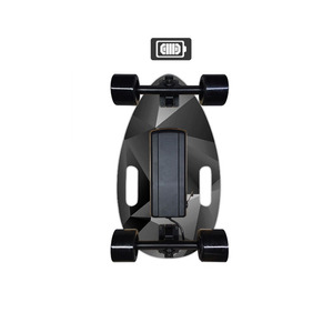 Patineta Eléctrica de Alta Velocidad con Motor Único, Placa Plana de 7 Capas de Madera de Arce, Logotipo Personalizable, Control Remoto Inalámbrico, 4 Ruedas, 250 kg - Product Image 1