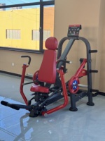 Machine de traction dorsale à charge libre (Lat Pulldown) circulaire avec extension, équipement de fitness commercial pour la musculation et le sport