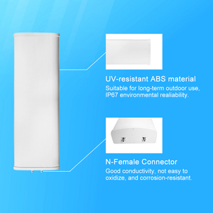 <span class=keywords><strong>Antenna</strong></span> per Stazione Base WiFi a Lungo Raggio 14dBi ad Alto Guadagno, Copertura di Segnale per Esterni, Fattorie/Campus/Hotspot Pubblici, 2.4GHz, Certificazione IP65 - Product Image 2