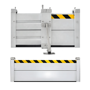 Ev Koruması için Tokalı El Tipi Ticari Sel Kontrol Bariyeri Alüminyum Su Sel Kapıları Bariyeri Sel Önleyici Bariyer - Product Image 2