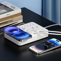 110V US-Standard Kanadisch/US/Mexikanisch 1,5m Sicherheitsausstattung Kabellose Ladestation Verlängerungskabel Steckdosenleiste mit USB-Anschlüssen