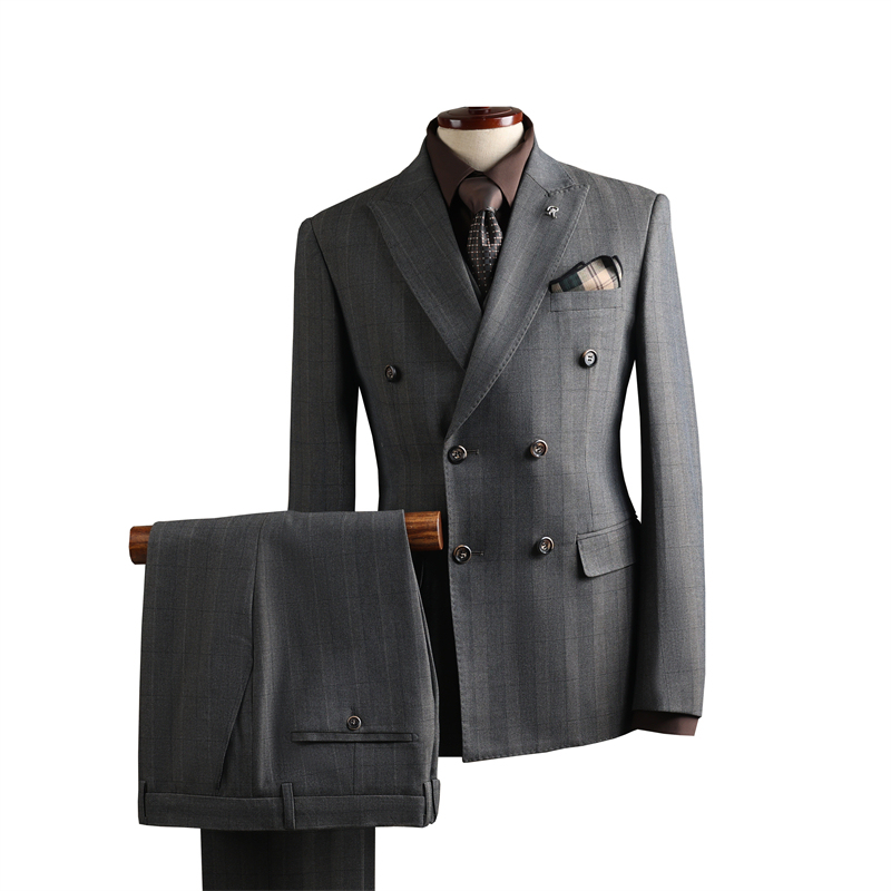 8035 Gris (costume + gilet + pantalon)