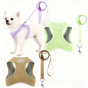 YG-898 Rompi <span class=keywords><strong>Harness</strong></span> Hewan Peliharaan Bergaya Kartun dengan Bantalan Empuk dan Kain Nilon Spons Waffle 4mm 360g - Product Image 6