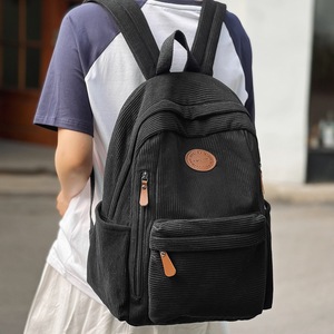 Student <b>Backpack</b> 18 In Solid Color Unisex <b>Large</b> Capacity For <b>School</b> Travel - Product Image 2