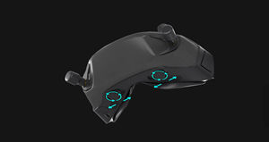 Caddxfpv walkrail avatar แว่นตา FPV HD FPV จอ OLED 1080P V3สำหรับ RC FPV Freestyle Drone caddx - Product Image 5