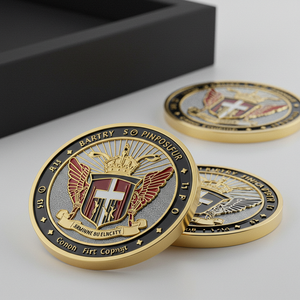 مصنع مخصص سبائك الزنك يموت الصب التحدي عملة معدنية مستديرة عملة - Product Image 3