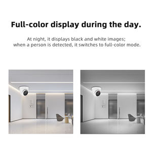 Telecamera IP POE Dome CCTV OEM ODM 5MP Intelligente con AI, Visione Notturna a Colori, Doppia Illuminazione <span class=keywords><strong>e</strong></span> Supporto NVR - Product Image 5