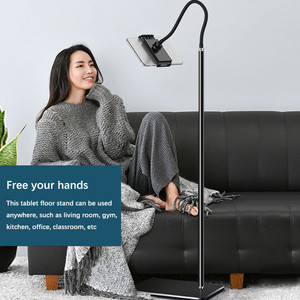 ขาตั้งแท็บเล็ตฐานโลหะปรับได้อเนกประสงค์สำหรับ iPad Pro <span class=keywords><strong>iPhone</strong></span> Samsung Tab Kindle - Product Image 2