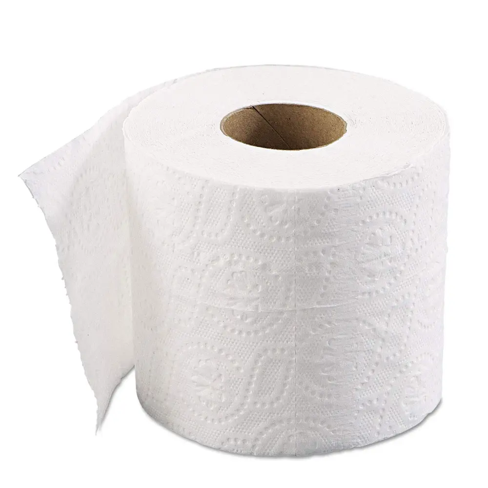 100% virgin madeira polpa 3-ply banheiro papel higiênico tecido/fabricação confiável oem