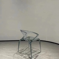 Chaises Ava Vintage par Song Wen Zhong pour Roche Bobois Design Moderne en Plastique Polyamide pour Home Apartment Gym ou Workshop