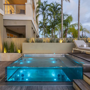 Plaque en acrylique transparente moulée HUASHUAITE de 20-300 mm d'épaisseur, 2 m x 3 m, grande plaque en plastique transparent pour mur de piscine - Product Image 4