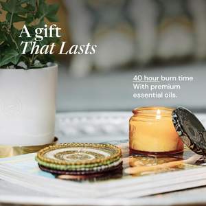 ชุดของขวัญเทียนหอมอโรมาเธอราพีแบบยาวนานกล่องของขวัญสำหรับตกแต่งบ้านคริสต์มาสของคุณแม่ดีไซน์สวยงาม4ชิ้น - Product Image 2