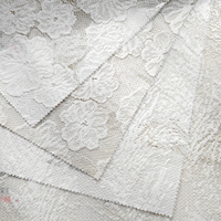 Tissu de rideau transparent brodé de grandes fleurs, vendu au mètre pour les rideaux de fenêtre modernes et les projets d'aménagement intérieur