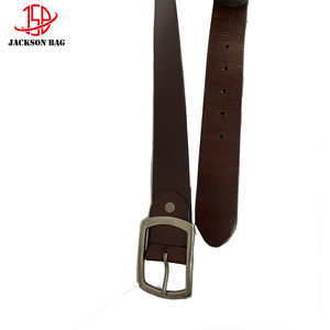 Cinturón de Cuero Genuino con Hebilla de Aleación Vintage para <span class=keywords><strong>Hombre</strong></span>, Personalizado por JACKSONBAG - Product Image 6
