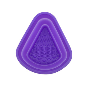 Bol de nettoyage pliable en silicone pour pinceaux de maquillage, tampon exfoliant, outil de nettoyage de masques et cosmétiques pour usage domestique - Product Image 2