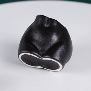 Mini pots de plantes de fleurs nordiques et modernes, forme de corps féminine, <span class=keywords><strong>fesses</strong></span> en céramique, bougeoir en porcelaine - Product Image 6