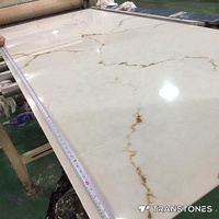 Vente flash Transtones TA-402, panneau mural en pierre artificielle moderne pour hôtel, poli, translucide, en albâtre, ignifuge, imperméable