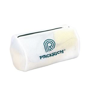 กระเป๋าตาข่ายซิปใส่เสื้อผ้าแฟชั่นขายส่ง พร้อมโลโก้ยางแบบกำหนดเอง - Product Image 1