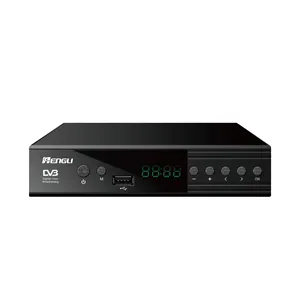 HengLi 핫 세일 WIFI H.264 DVB T2 TV 수신기 디코더 유튜브 dvb-t2 2K 셋톱 박스