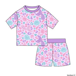 Ropa con estampado personalizado de tela de bambú para recién nacidos, ropa infantil con cremallera, de una pieza peleles, pijamas de viscosa de bambú para niños pequeños, ropa para dormir - Product Image 1