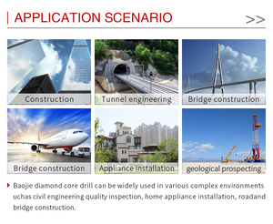 Nhà máy tốt nhất giá 200 mét BJ-205 cắt bê tông Giàn Khoan máy/kim cương lõi khoan - Product Image 6