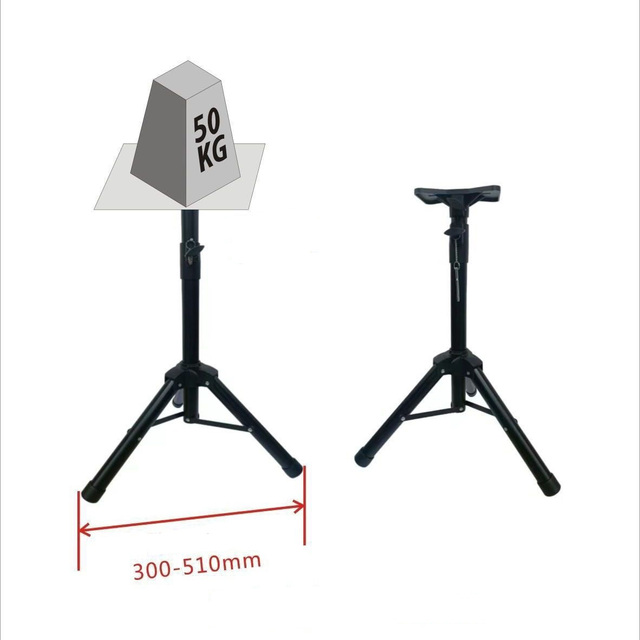 Professional Metal Thickened Speaker Stands for Floor Standing Speakers