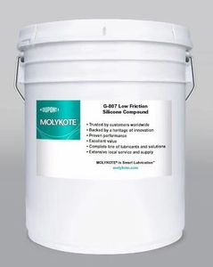 จาระบีหล่อลื่นอุตสาหกรรมสังเคราะห์ MOLYKOTE G-807 1 กก. พร้อมน้ำมันพื้นฐาน รับน้ำหนักได้สูงและป้องกันการสึกหรอ NLGI <span class=keywords><strong>2</strong></span> - Product Image 5