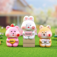 Boîte mystère créative sur le thème des dessins animés et de l'anime, avec des mèmes, des animaux mignons, des jouets rotatifs et amusants pour enfants, des ornements et des jouets tendance