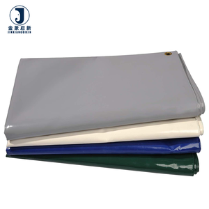 Bâche ignifuge grise 420 ~ 1000g/㎡ Tissu imperméable TPU Bâche extérieure <span class=keywords><strong>Pergola</strong></span> Groundsheet Canopy Truck Tente ignifuge - Product Image 1