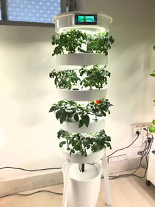 Système aquaponique hydroponique vertical compact avec pompe et lampes de culture pour la croissance des plantes d'<span class=keywords><strong>intérieur</strong></span>, <span class=keywords><strong>arrosage</strong></span> <span class=keywords><strong>automatique</strong></span> et performance stable - Product Image 1