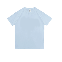 T-shirts imprimés à manches courtes respirants pour hommes avec logo personnalisé, t-shirts décontractés pour le sport et le travail