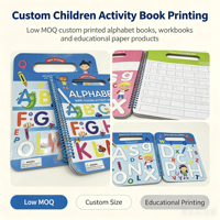 Carnet de dessin en spirale personnalisé pour enfants avec stylo aquarelle, service d'impression OEM professionnel pour l'apprentissage de l'écriture des enfants