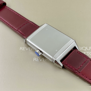 Montre mécanique rectangulaire avec petit cadran des secondes, bracelet en cuir de veau, boîtier en acier inoxydable, remontage manuel, pour homme, formelle - Product Image 3