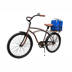 Bicicleta <span class=keywords><strong>de</strong></span> <span class=keywords><strong>carretera</strong></span> para hombre, bici <span class=keywords><strong>de</strong></span> alta calidad, rápida, 26 pulgadas, color, barata, la mejor bicicleta Vintage <span class=keywords><strong>de</strong></span> acero <span class=keywords><strong>de</strong></span> una sola velocidad - Product Image 1