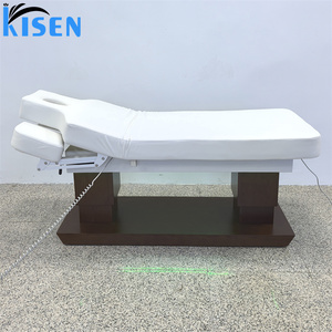 Kisen Professional 4 Motor Salon Durable Furniture Electric Adjustable Lash Chair Beauty <b>Bed</b> Tattoo Table Massage <b>Bed</b> - Product Image 4