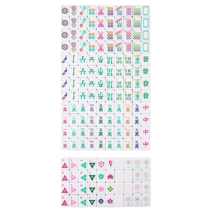 Customizable Luxury Modern American Tiles Set 4 Layer Baby 160 Acrylic Tiles Carving Portable <b>Entertainment</b> - Product Image 3