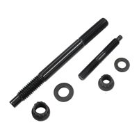 Prix fabricant en gros Nouveau design Classe 4 Vis de suspension M10 en acier au carbone finition zinguée à double tête haute résistance pour bois