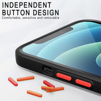 Casing penutup ponsel iphone, casing ponsel asap tahan guncangan keras buram untuk iphone 17 air Pro Max 16 Se 15 14 13 12 11 Plus