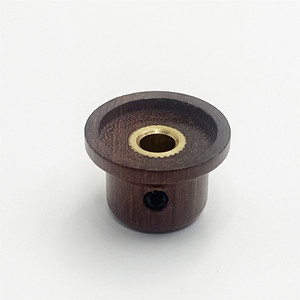 UFO Shaped Rosewood Guitar <strong>Knobs</strong> 6MM High Quality <strong>Volume</strong> Tone Control <strong>Knob</strong> for Electric Guitar Bass Potentiometer Caps - Product Image 5