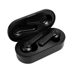 หูฟังไมโครโฟนไร้สายบลูทูธแบบพกพาขนาดเล็กพร้อมเคสชาร์จ - Product Image 1