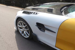 ใหม่โปรคาร์บอนไฟเบอร์อัพเกรดบังโคลนรถสำหรับ Mercedes-Benz AMG GT GTC GTS คุณสมบัติที่ปรับแต่งได้ประสิทธิภาพสูง - Product Image 2