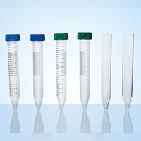Tubes de centrifugeuse à fond conique, 50ml, 10ml, en plastique médical stérile pour laboratoire, 15ml