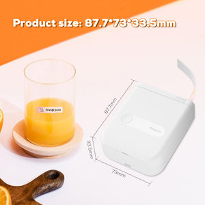 Meilleur vendeur D11 <span class=keywords><strong>Mini</strong></span> imprimante d'étiquettes thermiques Imprimante de papier rouleau portable pour enfants Cadeau parfait pour poche - Product Image 2