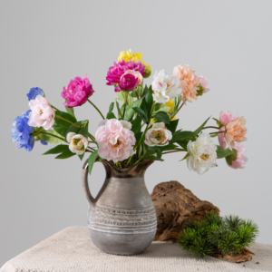 <span class=keywords><strong>Fleur</strong></span> artificielle Tianxiang pivoine en tissu de soie haut de gamme, fabriquée à la main, écologique, style moderne, pour vitrine d'hôtel, décoration de maison, Pâques - Product Image 3