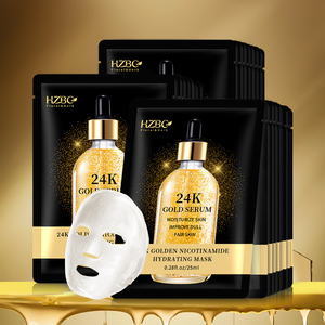 قناع ورقي بالذهب عيار 24 قيراط للجسم، مرطب ومغذي للبشرة، مناسب للبشرة العادية/الدهنية/الجافة/المختلطة - Product Image 5