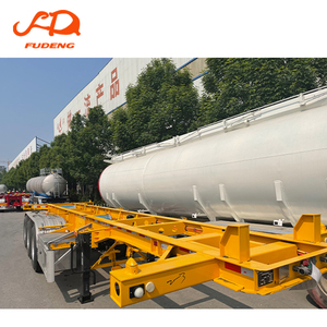 Remorque <span class=keywords><strong>squelette</strong></span> à 4 essieux (3 essieux arrière) pour port, 20ft, 40ft, 45ft, en vente à prix réduit – Vente immédiate - Product Image 3