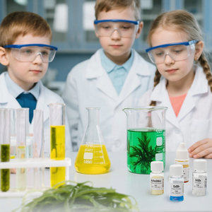 Kit d'expériences éducatives STEM DIY aux algues chimiques QC <span class=keywords><strong>Crazy</strong></span> Chemistry Set, jouets d'apprentissage scolaire pour enfants, certifié EN71, géométrique - Product Image 2
