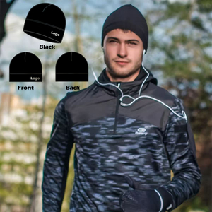 Gorro de Ciclismo y Montañismo con Logotipo Reflectante Personalizado, Forrado de Satén, para Ciclismo, Senderismo, Gorro Tipo Beanie - Product Image 5